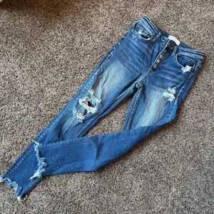 Vervet Skinny Jean Button fly